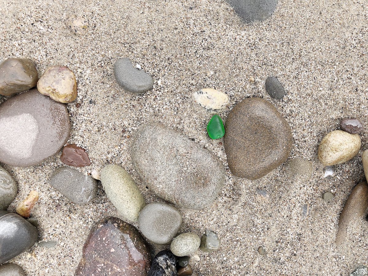 My obsession with sea glass